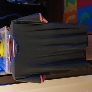 American Eagle mens lg grey shirt